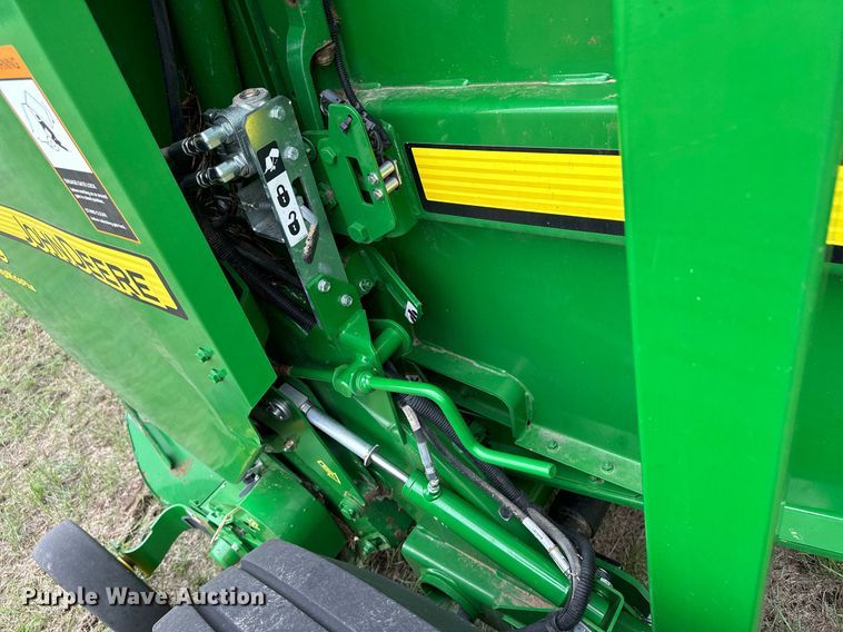 image for item NY9017 2017 John Deere 569 Mega Wide Plus  round baler
