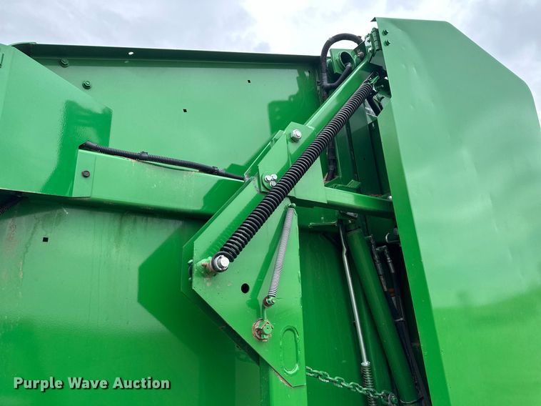 image for item NY9017 2017 John Deere 569 Mega Wide Plus  round baler