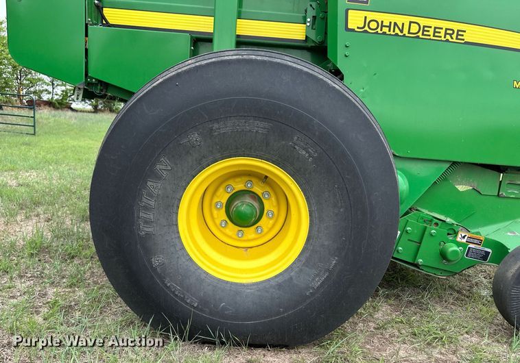 image for item NY9017 2017 John Deere 569 Mega Wide Plus  round baler