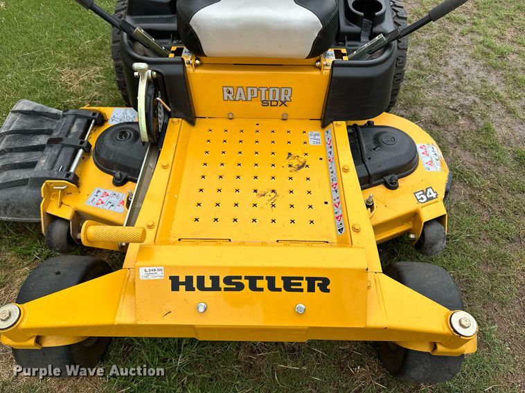 image for item NY9019 Hustler Raptor SDX  ZTR lawn mower