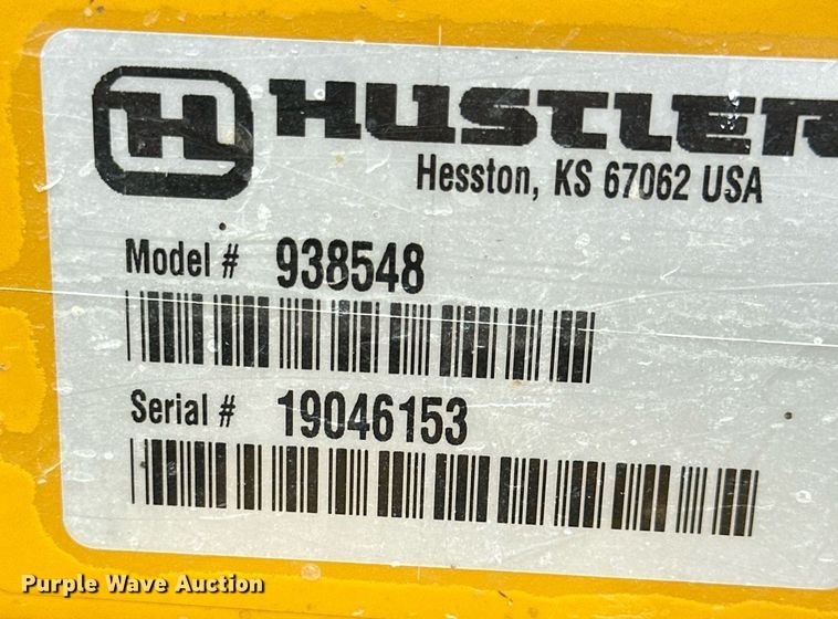 image for item NY9019 Hustler Raptor SDX  ZTR lawn mower
