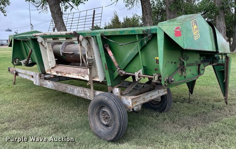 image for item NY9026 John Deere 653  all-crop head