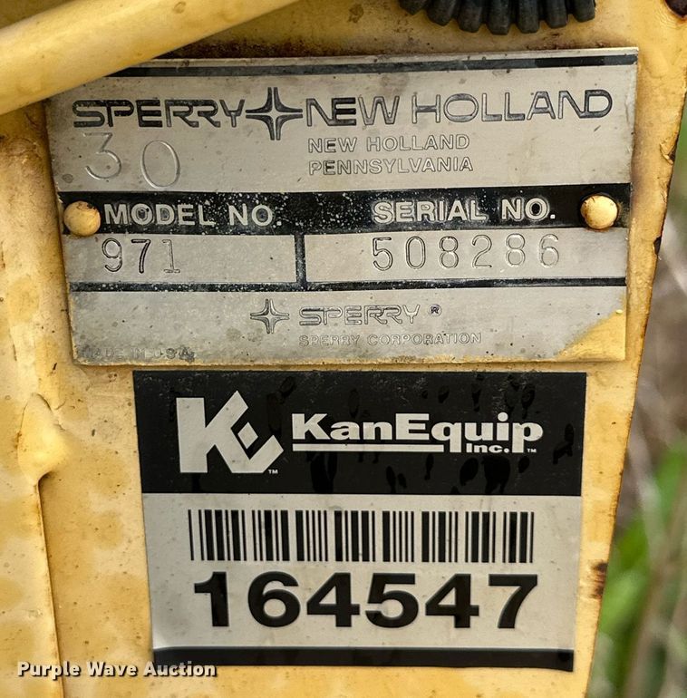 image for item NY9028 New Holland 971  rigid head