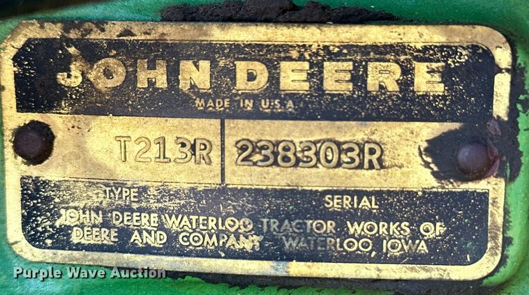 image for item NY9140 1970 John Deere 4020  tractor