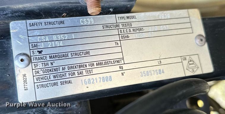 image for item OG9015 New Holland T4030  tractor