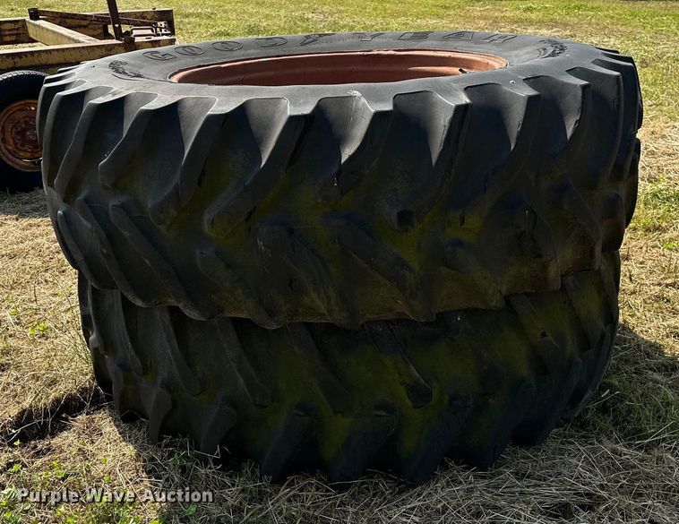 image for item OG9028 (2) Goodyear 20.8R38 tires