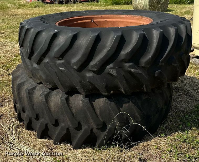 image for item OG9028 (2) Goodyear 20.8R38 tires