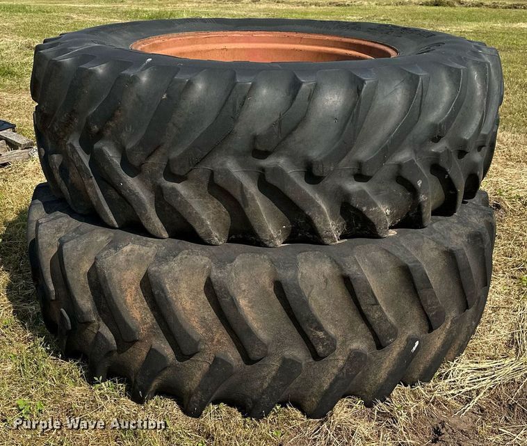 image for item OG9028 (2) Goodyear 20.8R38 tires