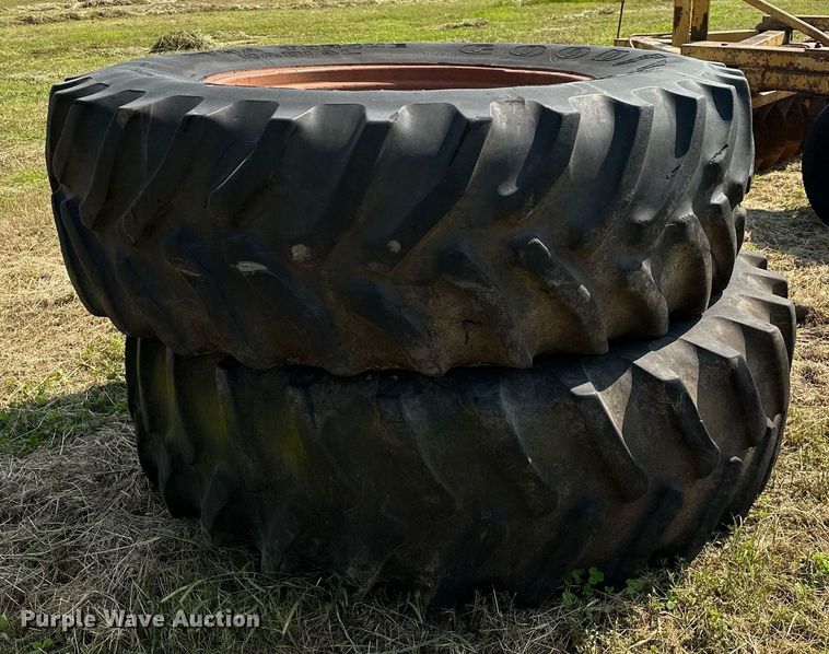 image for item OG9028 (2) Goodyear 20.8R38 tires