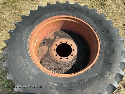 image for item OG9028 (2) Goodyear 20.8R38 tires