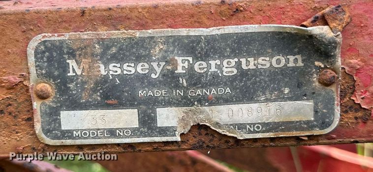 image for item OG9058 Massey Ferguson 33  grain drill