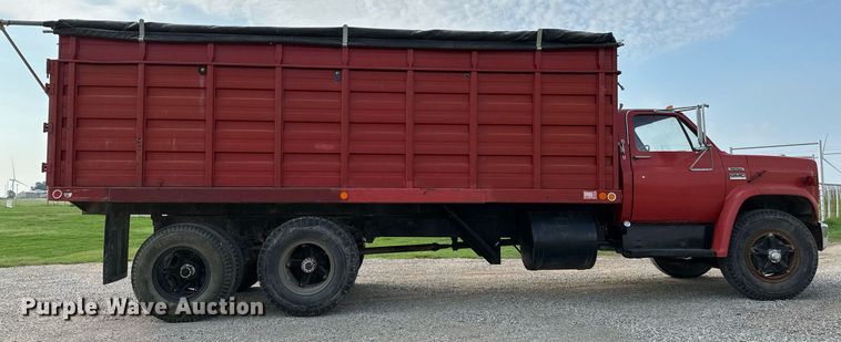 image for item OG9064 1977 GMC Sierra 6500  grain truck