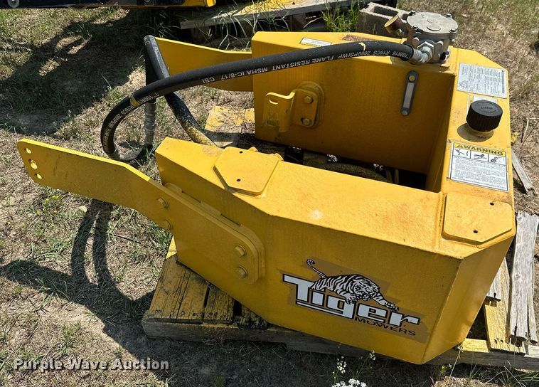 image for item OG9125 Tiger  side boom rotary mower