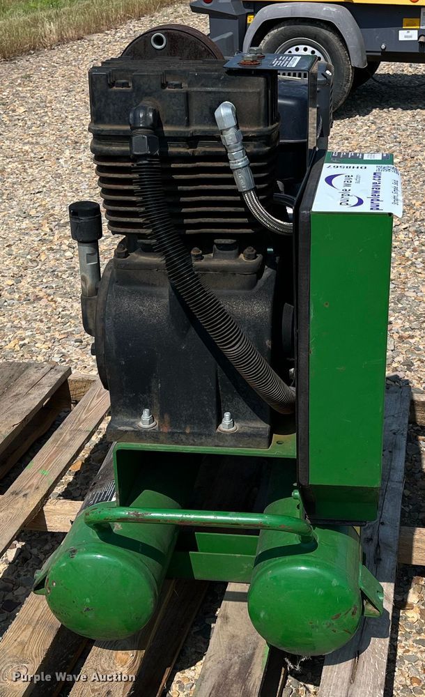 John Deere AC28GH air compressor in Cooper, TX Item DH8567 sold