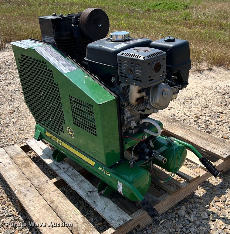 image for item DH8567 John Deere AC2-8GH  air compressor