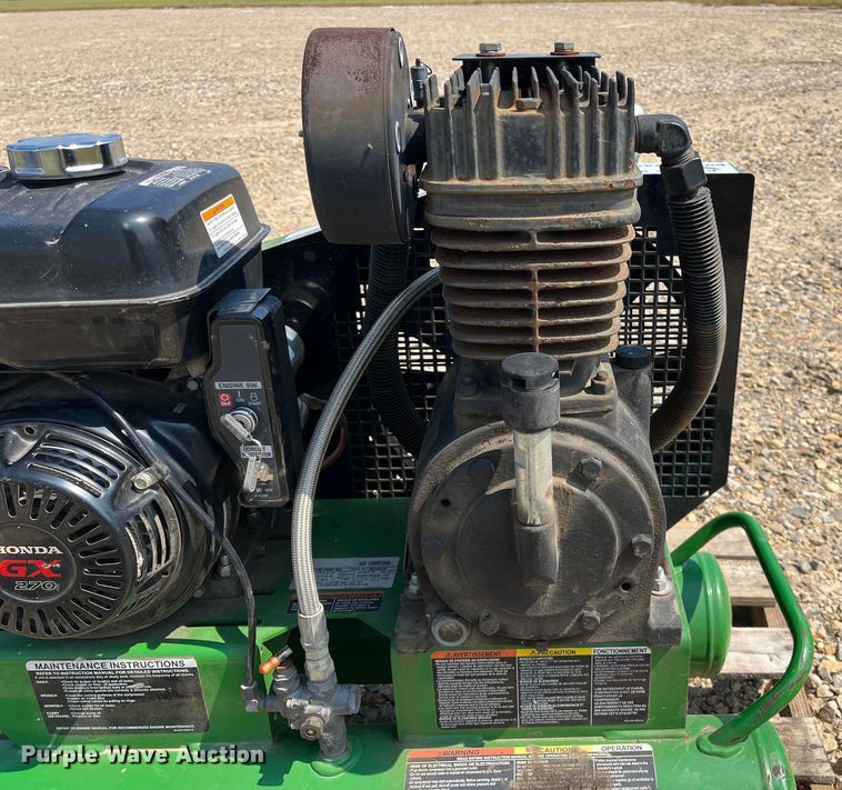 image for item DH8567 John Deere AC2-8GH  air compressor