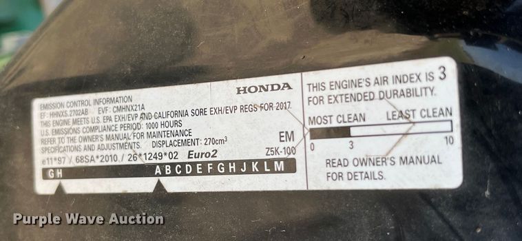 image for item DH8567 John Deere AC2-8GH  air compressor
