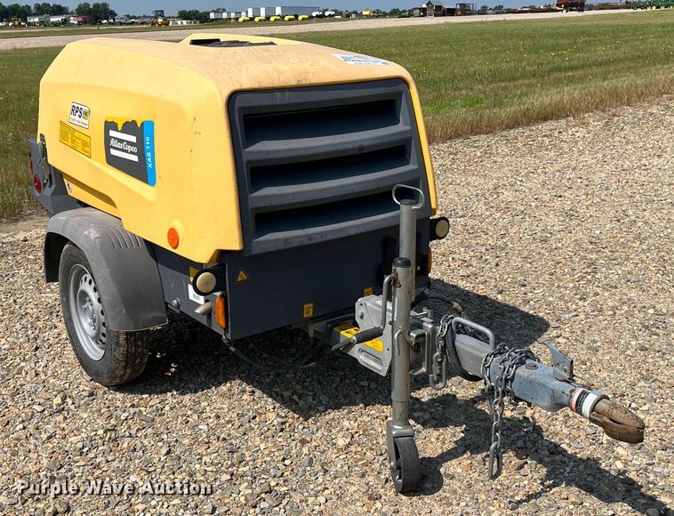 image for item DH8568 2018 Atlas Copco XAS110  air compressor