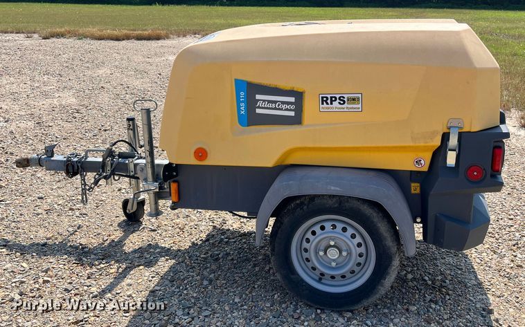 image for item DH8568 2018 Atlas Copco XAS110  air compressor