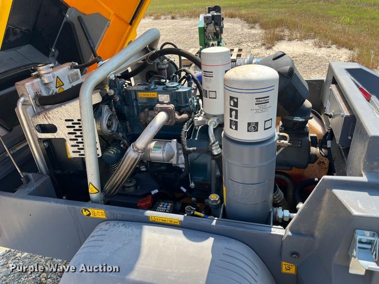 image for item DH8568 2018 Atlas Copco XAS110  air compressor