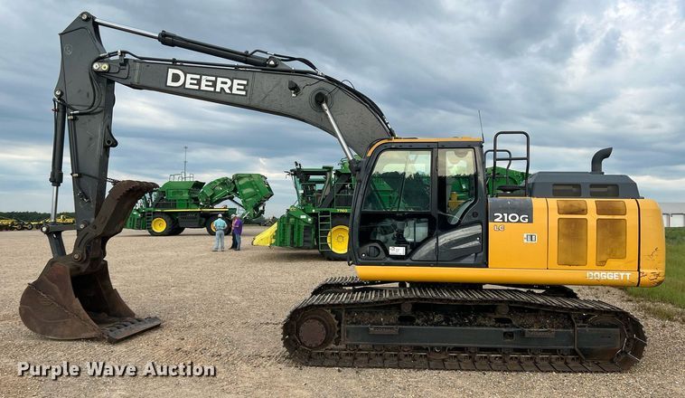 image for item DK7743 2017 John Deere 210G LC  excavator