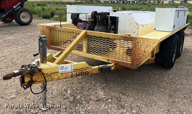 image for item DK7744 2012 Shop built  fuel tank trailer