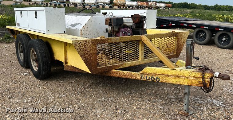 image for item DK7744 2012 Shop built  fuel tank trailer