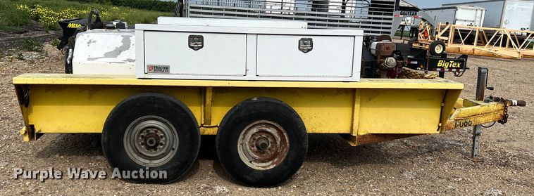 image for item DK7744 2012 Shop built  fuel tank trailer