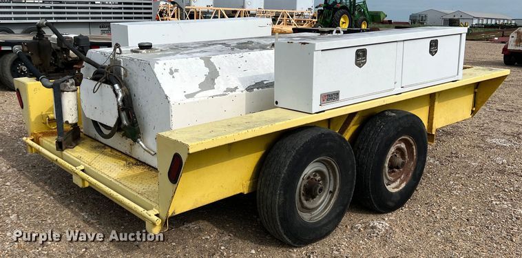 image for item DK7744 2012 Shop built  fuel tank trailer