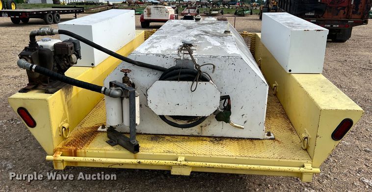 image for item DK7744 2012 Shop built  fuel tank trailer