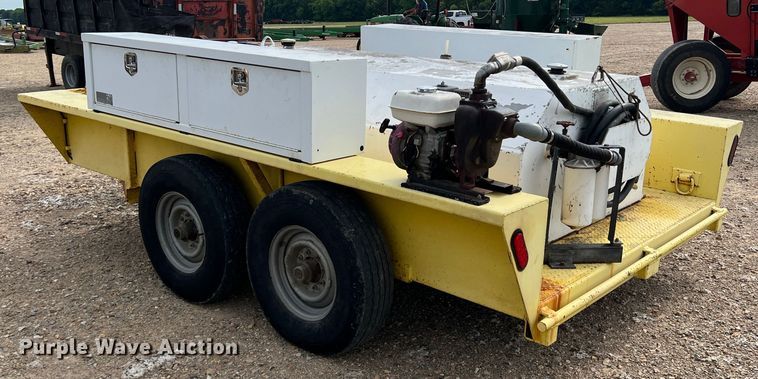 image for item DK7744 2012 Shop built  fuel tank trailer