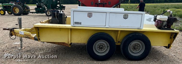 image for item DK7744 2012 Shop built  fuel tank trailer