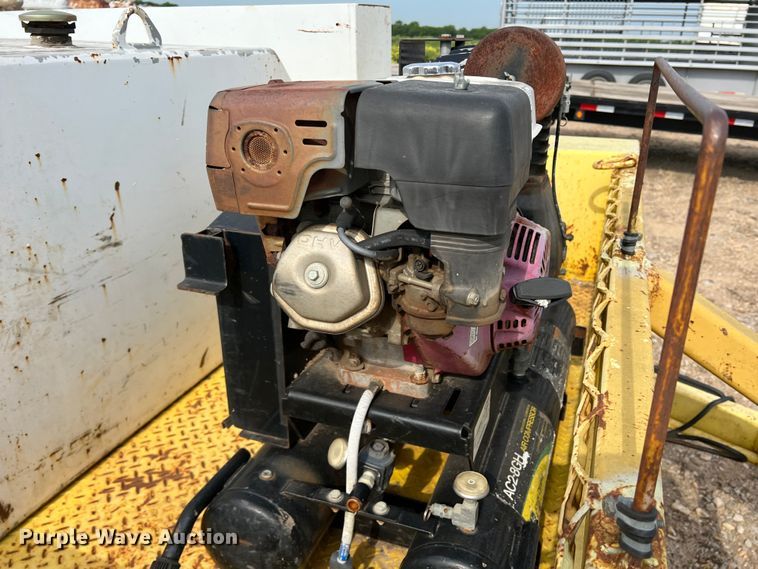 image for item DK7744 2012 Shop built  fuel tank trailer