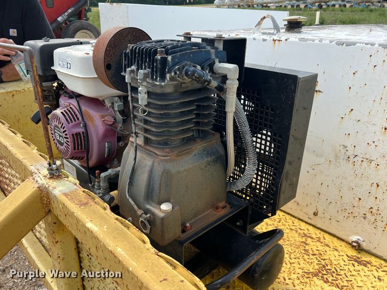 image for item DK7744 2012 Shop built  fuel tank trailer