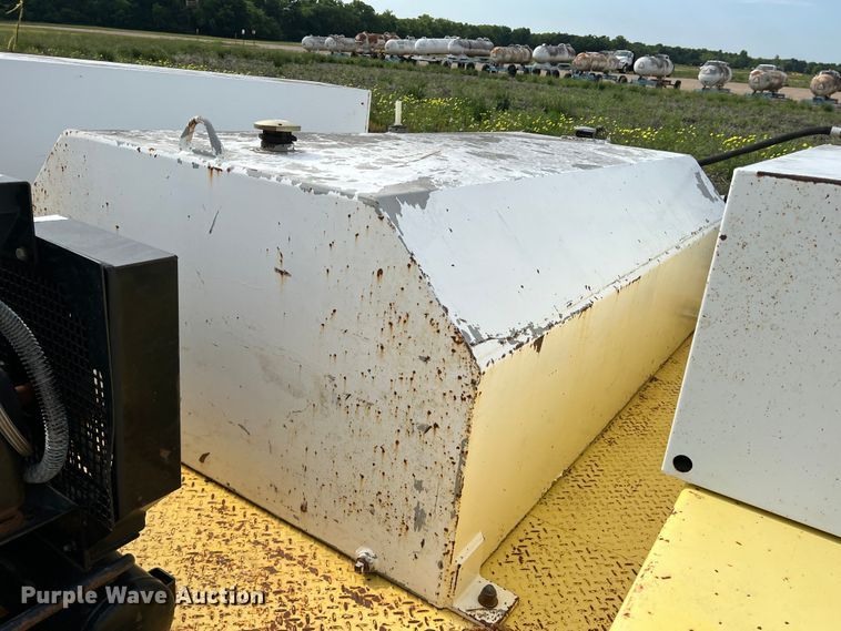 image for item DK7744 2012 Shop built  fuel tank trailer