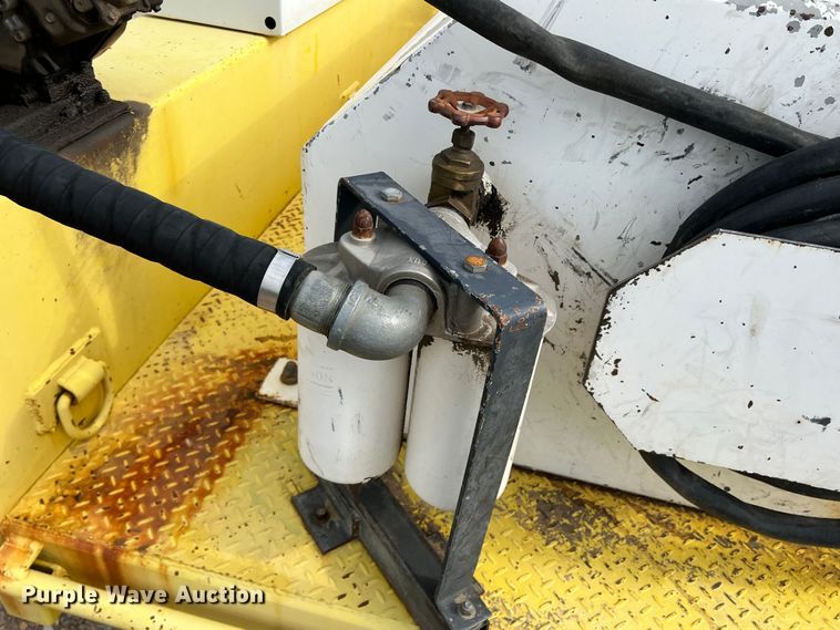 image for item DK7744 2012 Shop built  fuel tank trailer