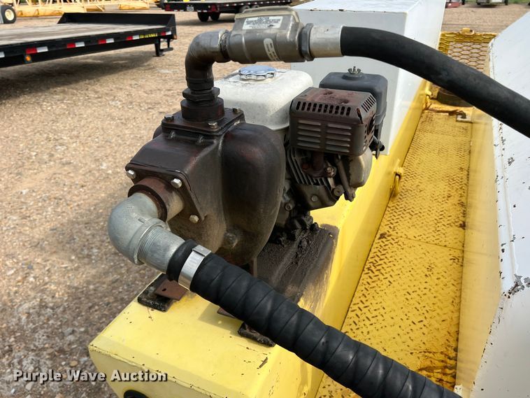 image for item DK7744 2012 Shop built  fuel tank trailer