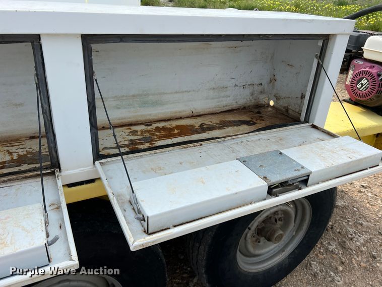 image for item DK7744 2012 Shop built  fuel tank trailer