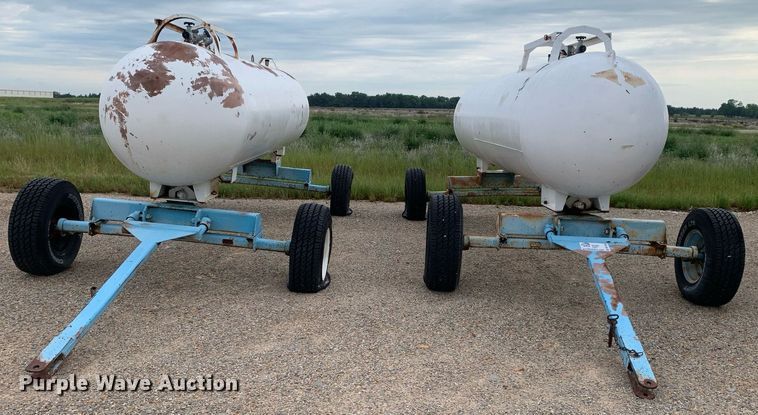 image for item DK7750 (2) steel NH3 tanks