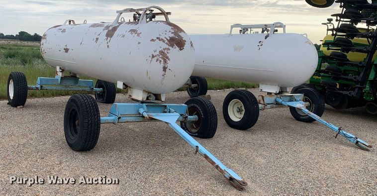 image for item DK7750 (2) steel NH3 tanks