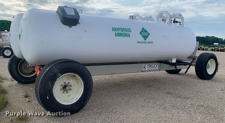 image for item DK7751 2015 Circle K CS  NH3 tank trailer