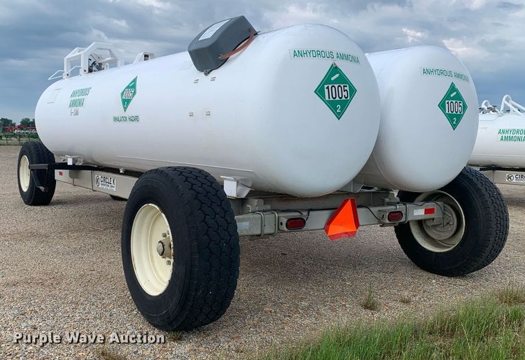 image for item DK7751 2015 Circle K CS  NH3 tank trailer