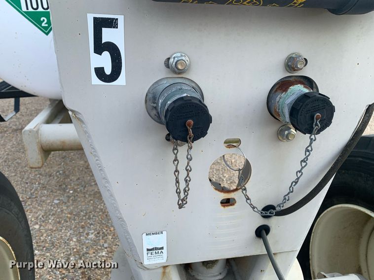 image for item DK7751 2015 Circle K CS  NH3 tank trailer