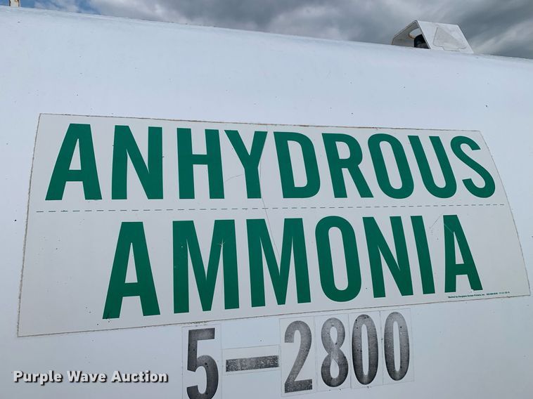 image for item DK7751 2015 Circle K CS  NH3 tank trailer