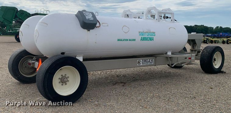 image for item DK7752 2014 Circle K CS  NH3 tank trailer