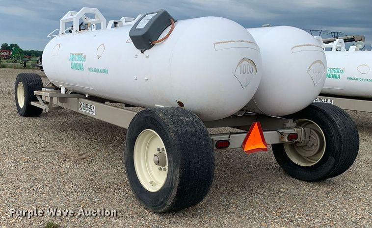 image for item DK7752 2014 Circle K CS  NH3 tank trailer