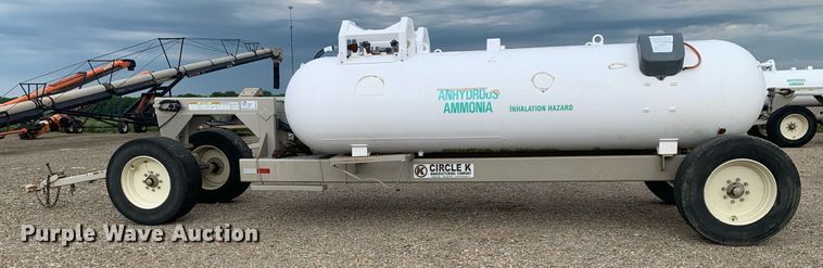 image for item DK7752 2014 Circle K CS  NH3 tank trailer