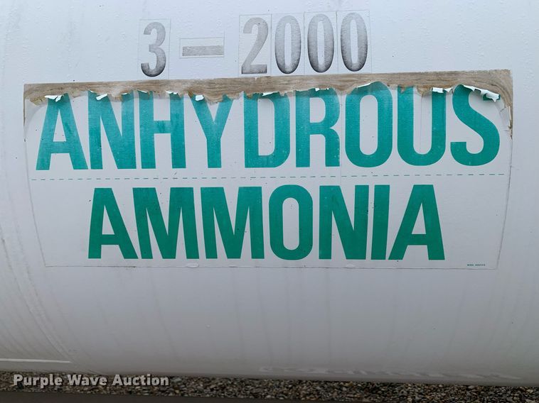 image for item DK7752 2014 Circle K CS  NH3 tank trailer