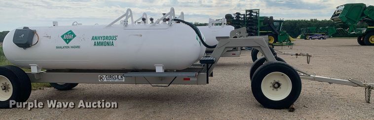 image for item DK7753 2016 Circle K CS  NH3 tank trailer