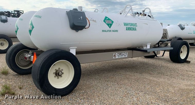 image for item DK7753 2016 Circle K CS  NH3 tank trailer